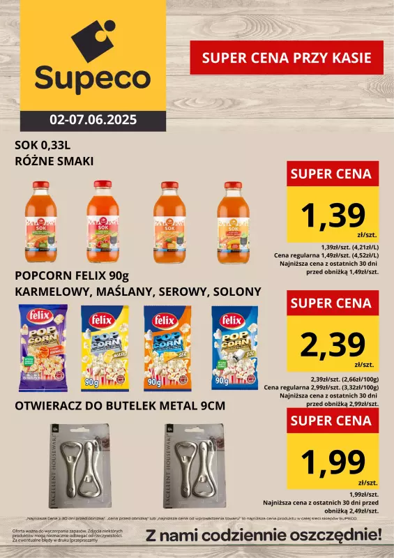 Supeco - gazetka promocyjna Oferta tygodnia  do soboty 07.06 - strona 3