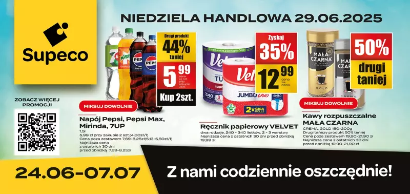 Supeco - gazetka promocyjna BLB od wtorku 24.06 do poniedziałku 07.07