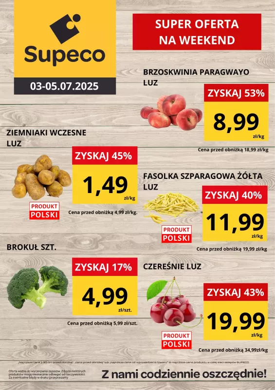 Supeco - gazetka promocyjna Weekendówka  
