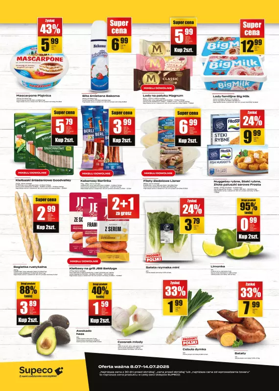 Supeco - gazetka promocyjna Targ Świeżości od wtorku 08.07 do poniedziałku 14.07 - strona 2