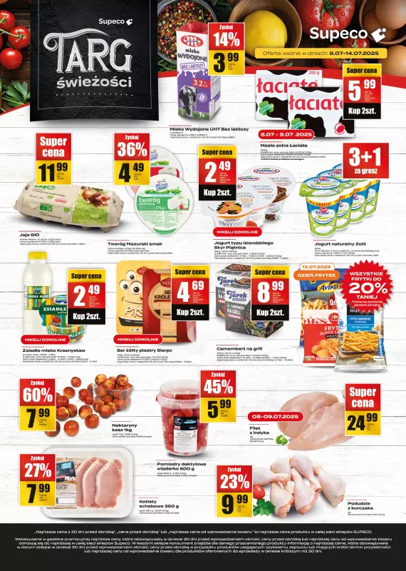 Supeco - gazetka promocyjna Targ Świeżości  