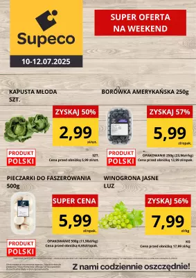 Supeco - gazetka promocyjna Weekendówka od czwartku 10.07 do soboty 12.07