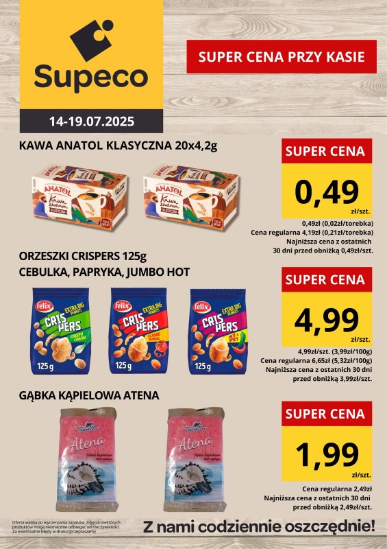 Supeco - gazetka promocyjna Oferta tygodnia od poniedziałku 14.07 do soboty 19.07 - strona 3