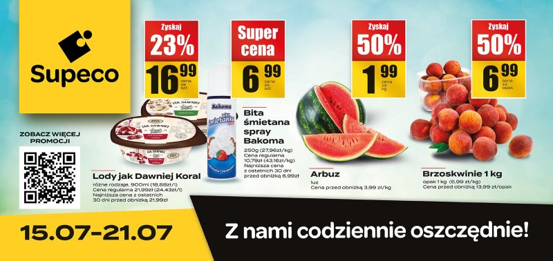 Supeco - gazetka promocyjna BLB od wtorku 15.07 do poniedziałku 21.07