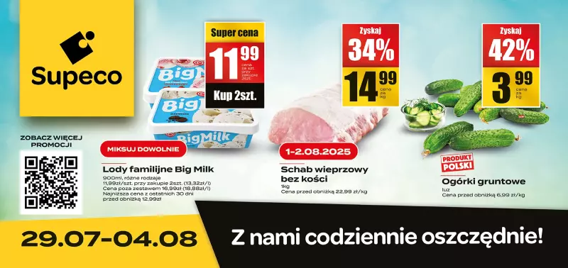 Supeco - gazetka promocyjna Billboard od wtorku 29.07 do poniedziałku 04.08