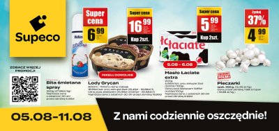 Supeco - gazetka promocyjna Billboard od wtorku 05.08 do poniedziałku 11.08