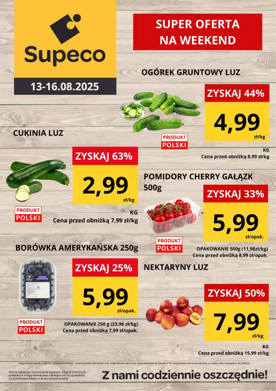 Supeco - gazetka promocyjna Weekendówka  