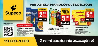 Supeco - gazetka promocyjna Billboard od wtorku 19.08 do poniedziałku 01.09