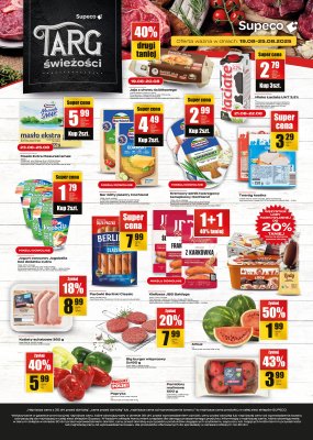 Supeco - gazetka promocyjna Targ Świeżości od wtorku 19.08 do poniedziałku 25.08