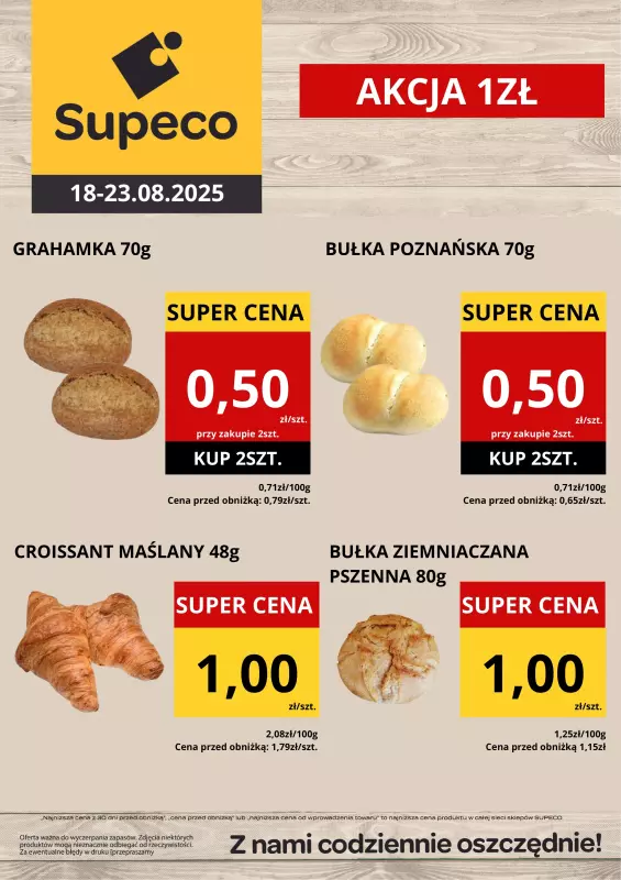 Supeco - gazetka promocyjna Oferta tygodnia od poniedziałku 18.08 do soboty 23.08 - strona 2