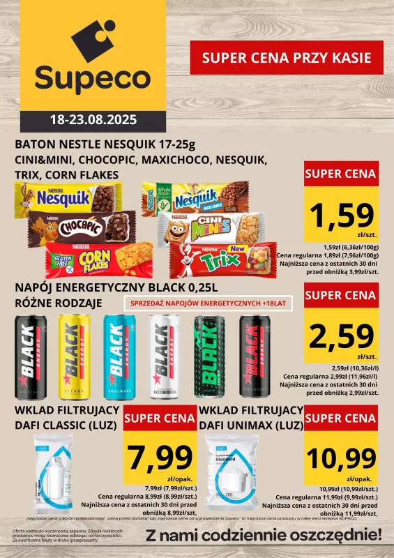 Supeco - gazetka promocyjna Oferta tygodnia  do soboty 23.08 - strona 3
