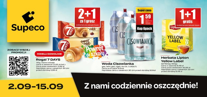 Supeco - gazetka promocyjna BLB od wtorku 02.09 do poniedziałku 15.09