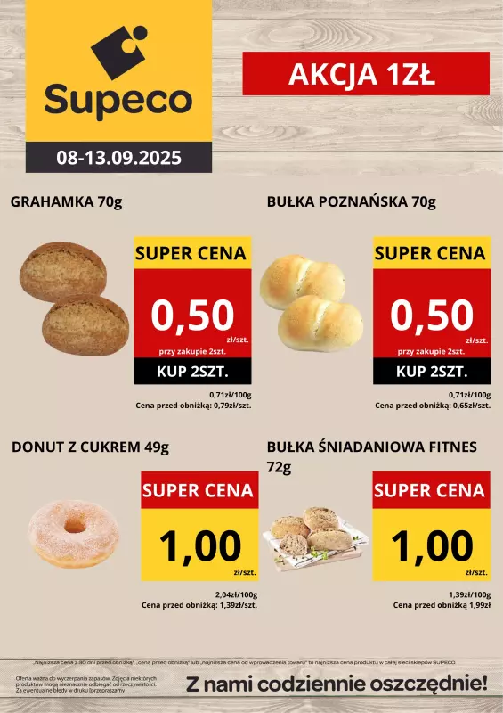 Supeco - gazetka promocyjna Oferta tygodnia od poniedziałku 08.09 do soboty 13.09 - strona 2