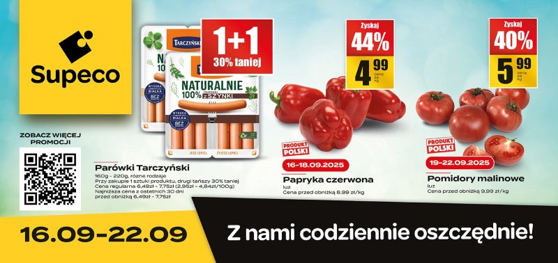 Supeco - gazetka promocyjna BLB od wtorku 16.09 do poniedziałku 22.09