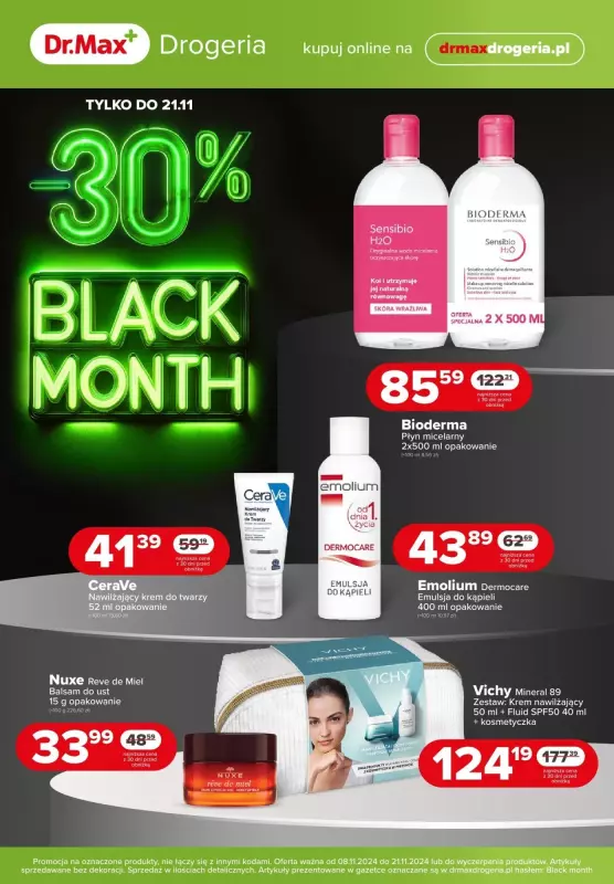 #BLACK FRIDAY - gazetka promocyjna Black Month od czwartku 14.11 do czwartku 21.11