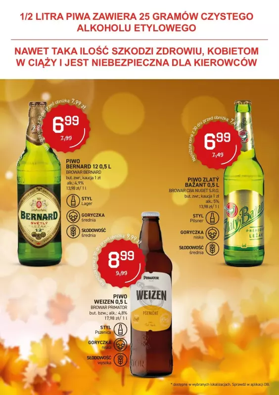 Duży Ben - gazetka promocyjna Gazetka piwna  do wtorku 05.11 - strona 13