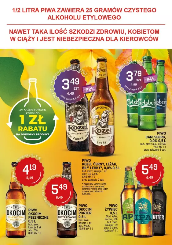 Duży Ben - gazetka promocyjna Gazetka piwna od środy 20.11 do wtorku 10.12 - strona 3