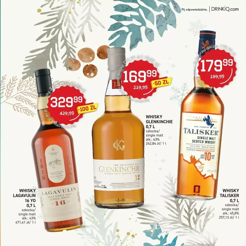 Duży Ben - gazetka promocyjna Znakomity wybór whisky od poniedziałku 02.12 do poniedziałku 06.01 - strona 10