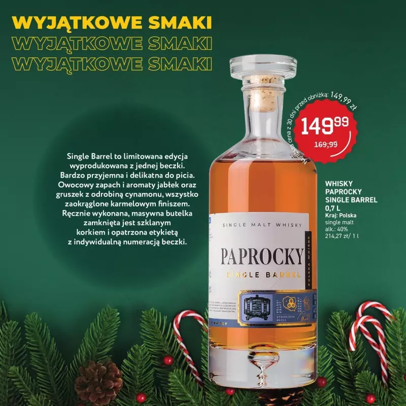 Duży Ben - gazetka promocyjna Znakomity wybór whisky od poniedziałku 02.12 do poniedziałku 06.01 - strona 3