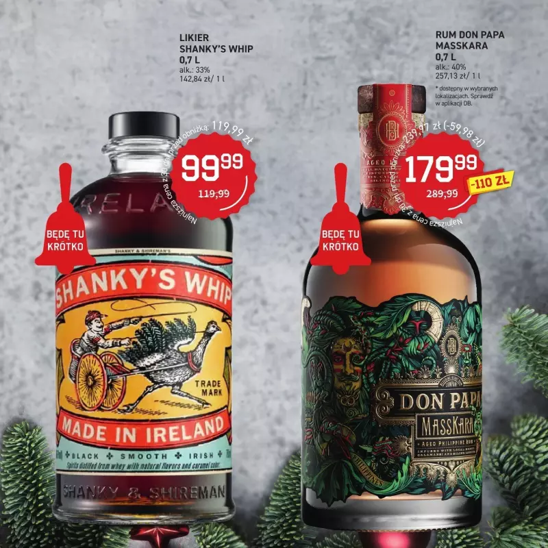 Duży Ben - gazetka promocyjna Znakomity wybór:  rum, brandy, likiery od poniedziałku 16.12 do niedzieli 22.12 - strona 4