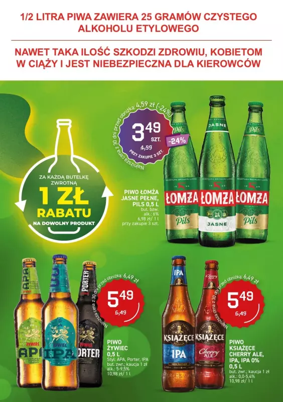 Duży Ben - gazetka promocyjna Gazetka piwna od środy 11.12 do środy 01.01 - strona 3