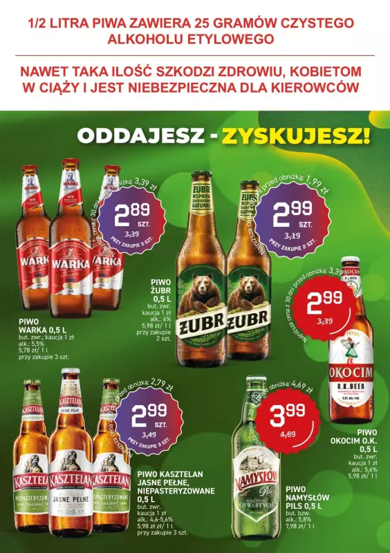 Duży Ben - gazetka promocyjna Gazetka piwna od środy 11.12 do środy 01.01 - strona 2