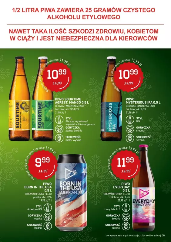 Duży Ben - gazetka promocyjna Gazetka piwna od środy 11.12 do środy 01.01 - strona 11