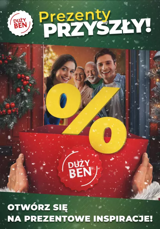 Duży Ben - gazetka promocyjna Prezenty przyszły! od piątku 20.12 do poniedziałku 06.01