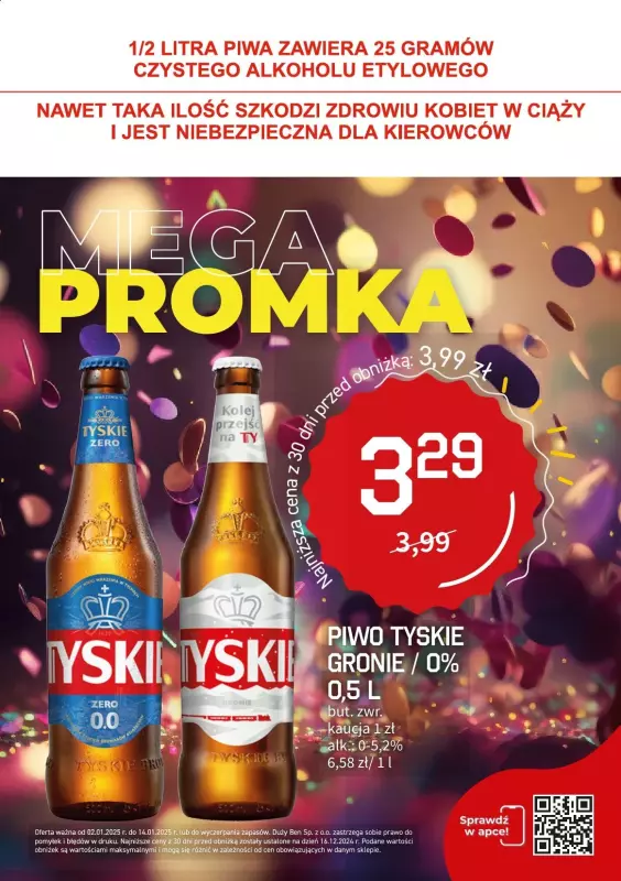 Duży Ben - gazetka promocyjna Gazetka piwna od czwartku 02.01 do piątku 14.02 - strona 4