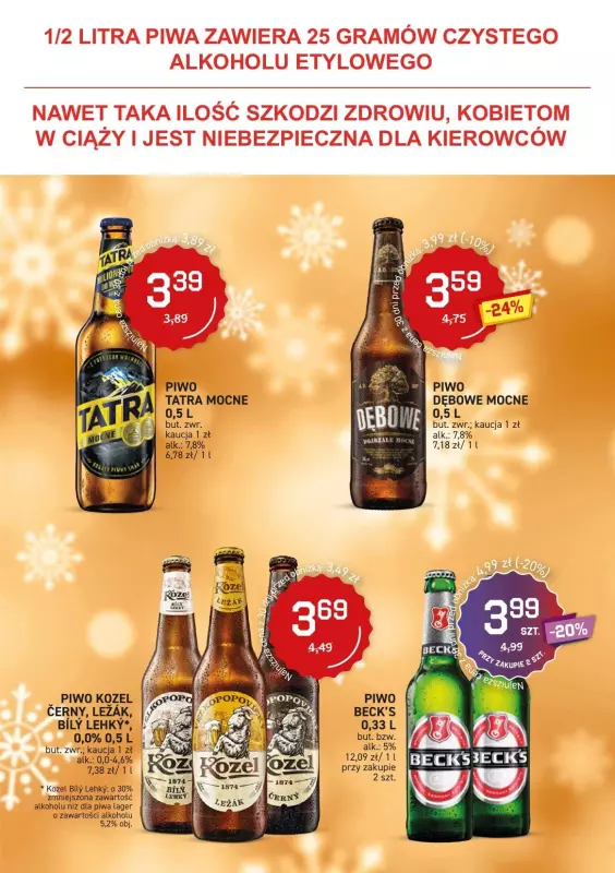 Duży Ben - gazetka promocyjna Gazetka piwna od czwartku 02.01 do piątku 14.02 - strona 6