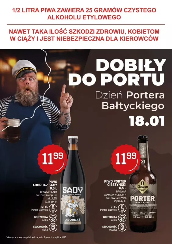 Duży Ben - gazetka promocyjna Gazetka piwna od czwartku 02.01 do piątku 14.02 - strona 10