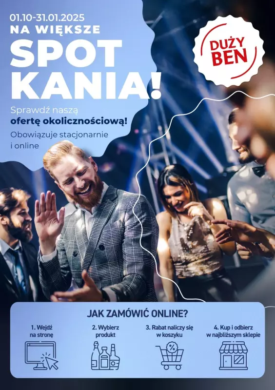 Duży Ben - gazetka promocyjna Oferta okolicznościowa od czwartku 09.01 do piątku 31.01