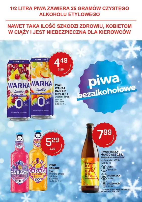 Duży Ben - gazetka promocyjna Gazetka piwna od środy 15.01 do wtorku 28.01 - strona 13