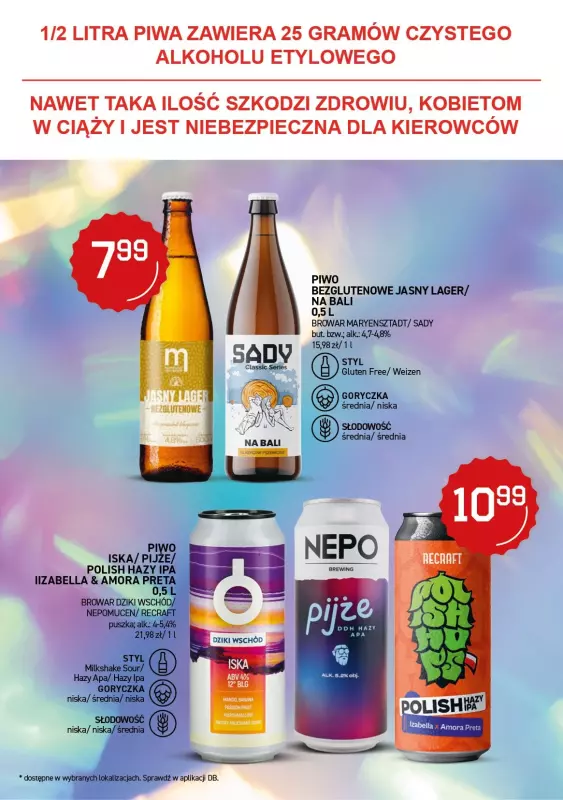 Duży Ben - gazetka promocyjna Gazetka piwna od środy 15.01 do wtorku 28.01 - strona 12