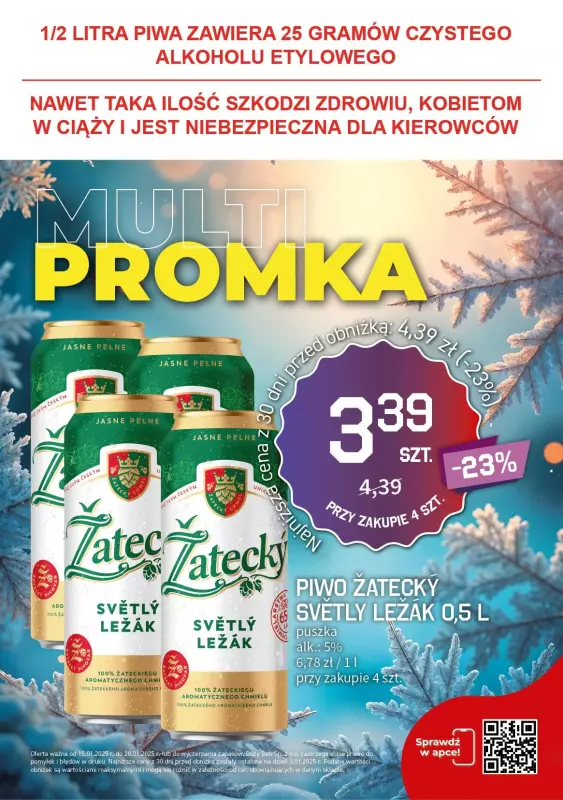 Duży Ben - gazetka promocyjna Gazetka piwna od środy 15.01 do wtorku 28.01 - strona 6