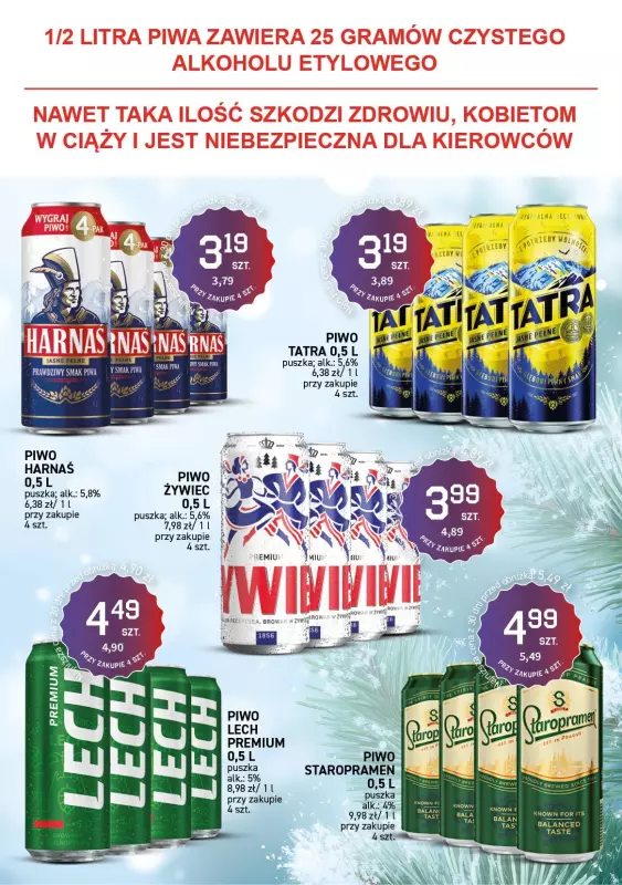 Duży Ben - gazetka promocyjna Gazetka piwna od środy 15.01 do wtorku 28.01 - strona 5