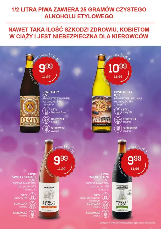 Duży Ben - gazetka promocyjna Gazetka piwna od środy 29.01 do wtorku 11.02 - strona 13