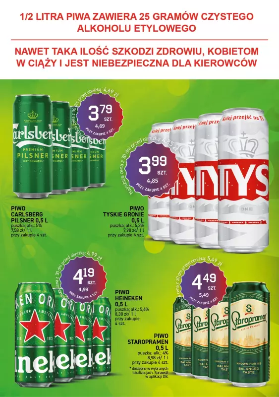 Duży Ben - gazetka promocyjna Gazetka piwna od środy 29.01 do wtorku 11.02 - strona 7