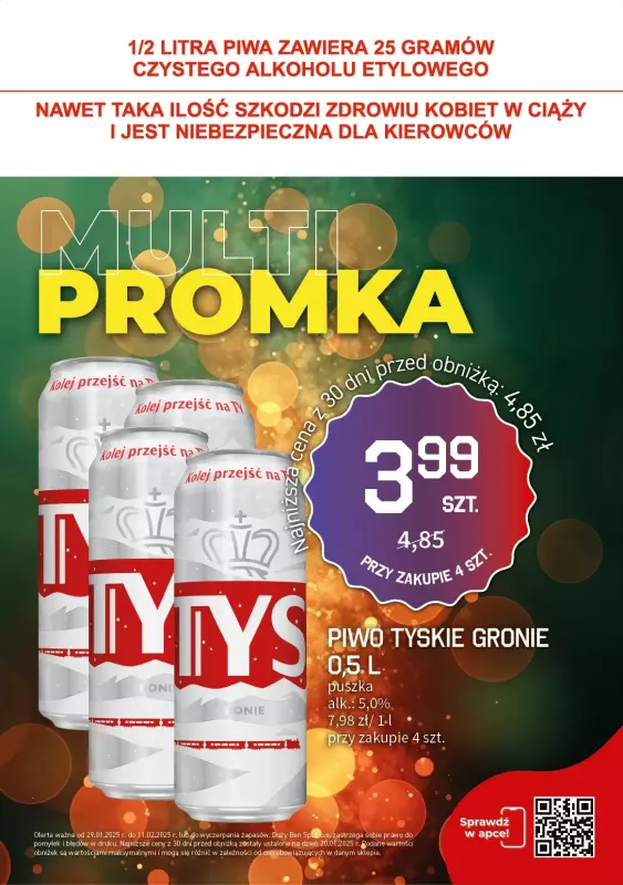 Duży Ben - gazetka promocyjna Gazetka piwna od środy 29.01 do wtorku 11.02 - strona 5