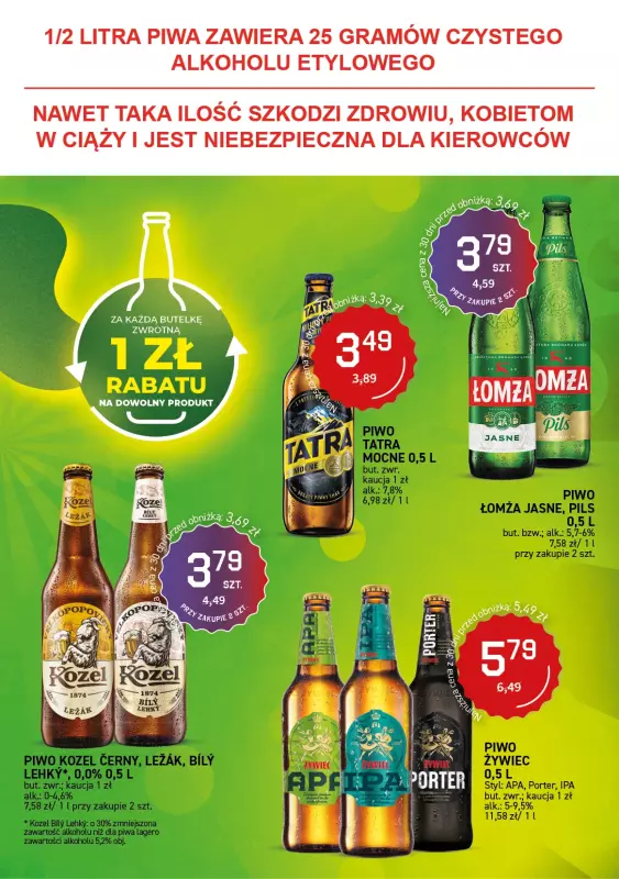 Duży Ben - gazetka promocyjna Gazetka piwna od środy 29.01 do wtorku 11.02 - strona 3