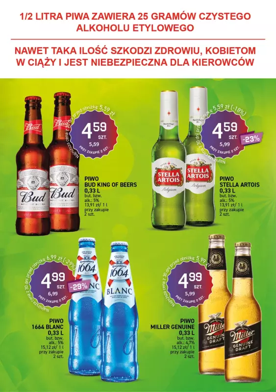 Duży Ben - gazetka promocyjna Gazetka piwna od środy 29.01 do wtorku 11.02 - strona 8