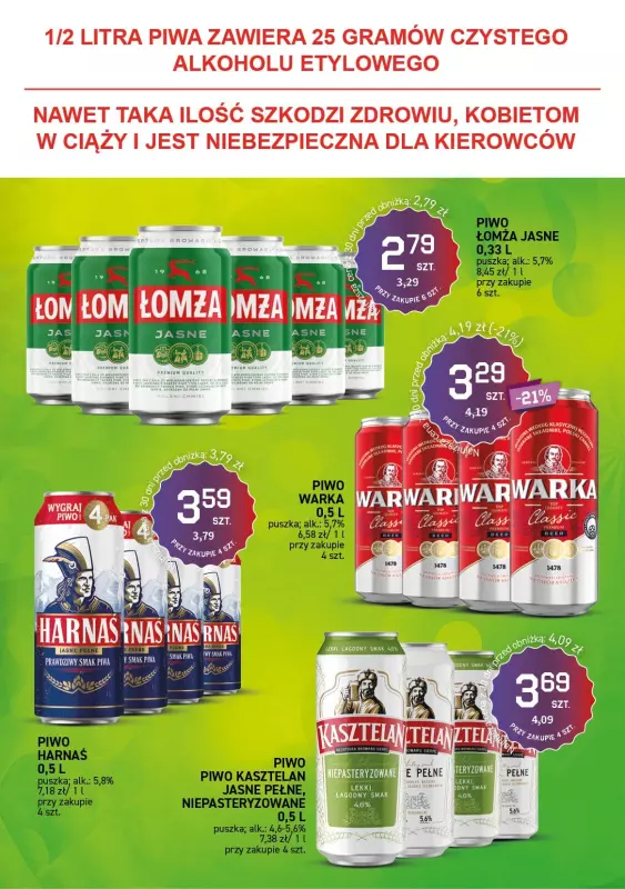 Duży Ben - gazetka promocyjna Gazetka piwna od środy 29.01 do wtorku 11.02 - strona 6