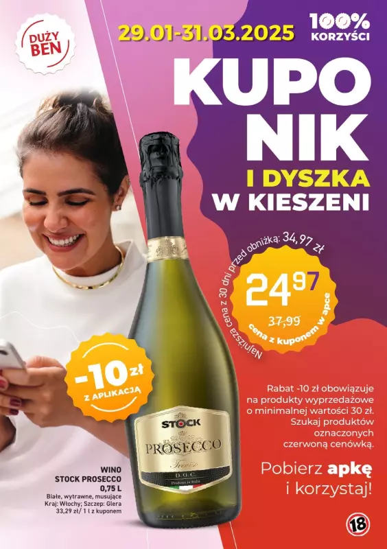 Duży Ben - gazetka promocyjna Gazetka od wtorku 04.02 do poniedziałku 31.03