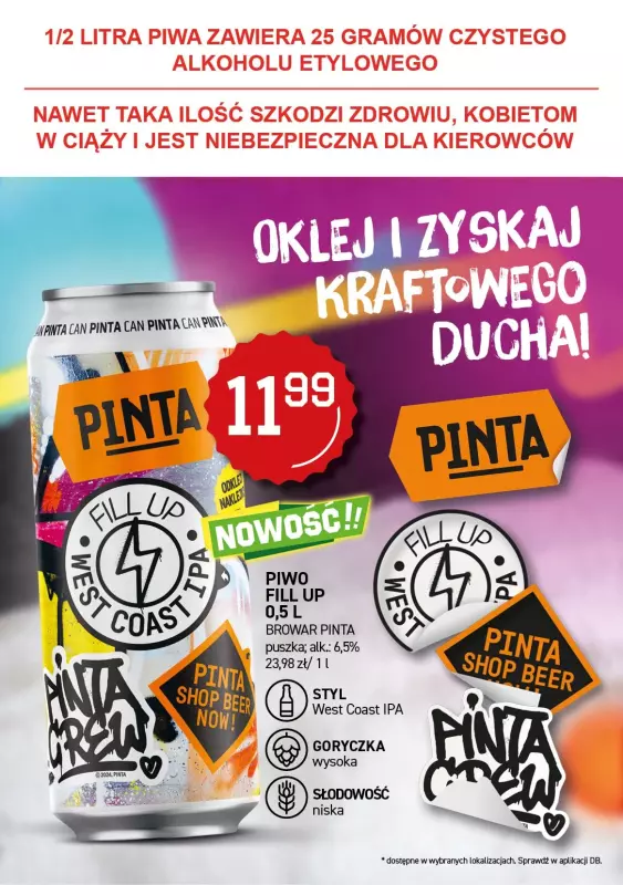 Duży Ben - gazetka promocyjna Gazetka piwna od środy 26.02 do wtorku 11.03 - strona 12