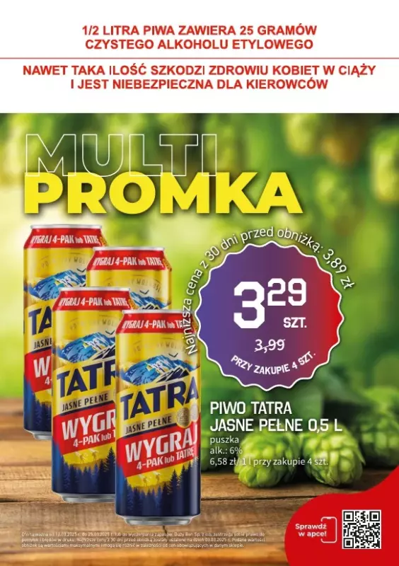 Duży Ben - gazetka promocyjna Gazetka piwna od środy 12.03 do wtorku 25.03 - strona 4