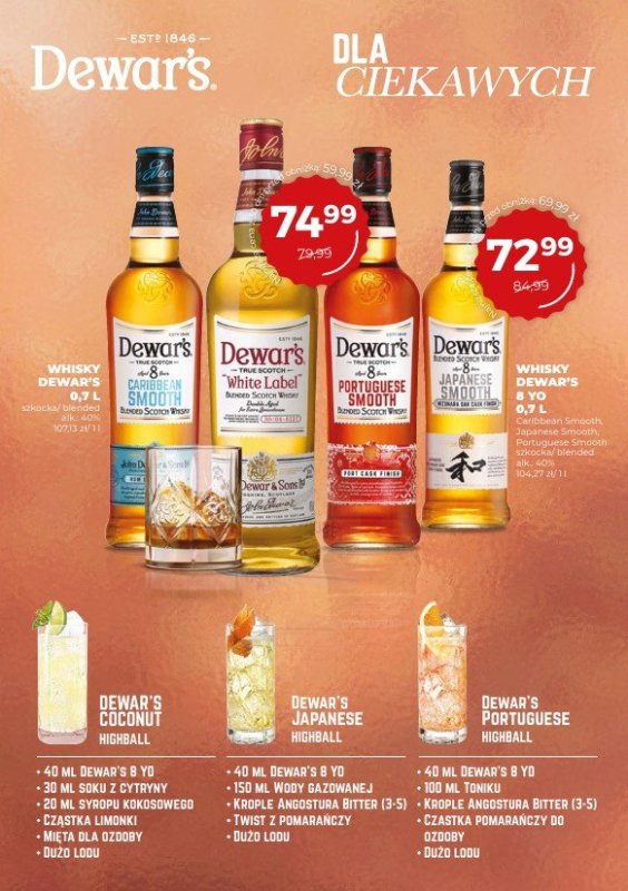 Duży Ben - gazetka promocyjna Gazetka alkoholowa od środy 26.03 do wtorku 22.04 - strona 18