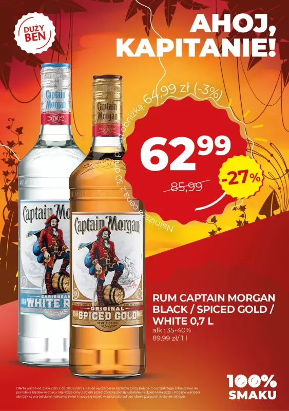 Duży Ben - gazetka promocyjna Gazetka alkoholowa od piątku 25.04 do wtorku 20.05 - strona 19