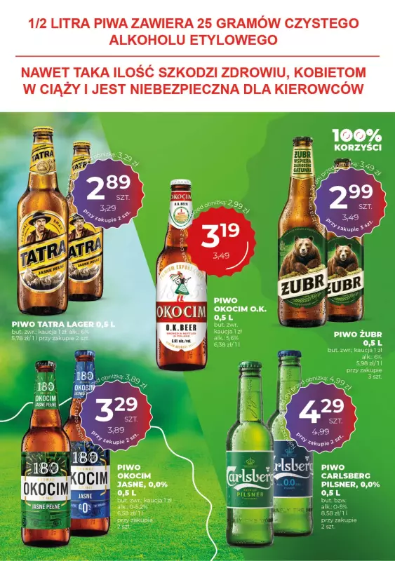 Duży Ben - gazetka promocyjna Gazetka piwna od środy 23.04 do wtorku 06.05 - strona 12