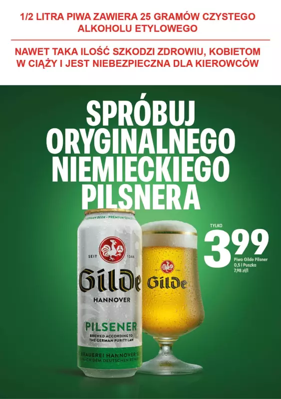 Duży Ben - gazetka promocyjna Gazetka piwna od środy 23.04 do wtorku 06.05 - strona 15