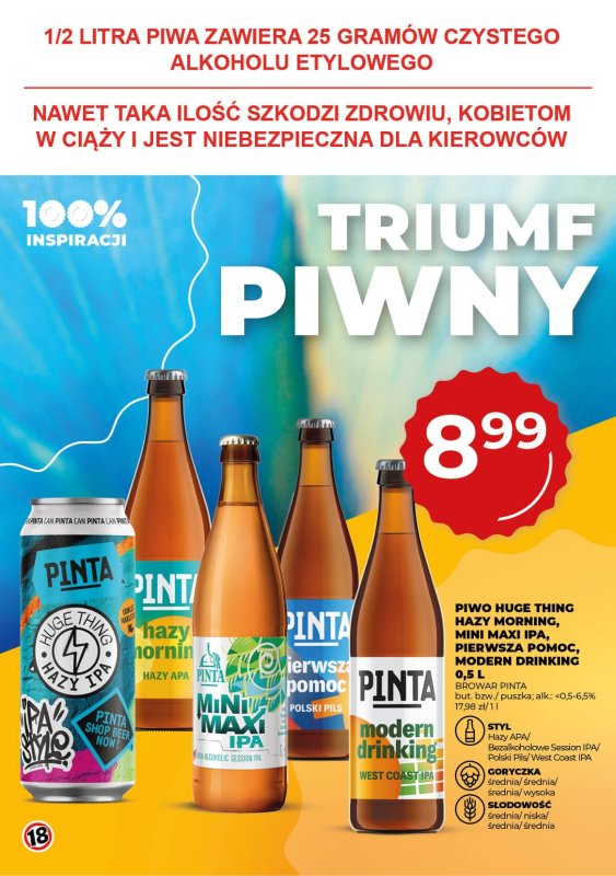 Duży Ben - gazetka promocyjna Gazetka piwna od środy 07.05 do wtorku 20.05 - strona 12